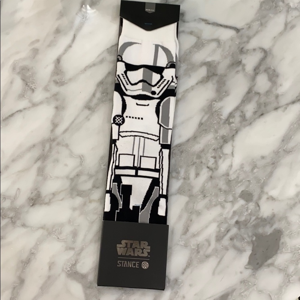 STARWARS STORM TROOPER STANCE SOCKS